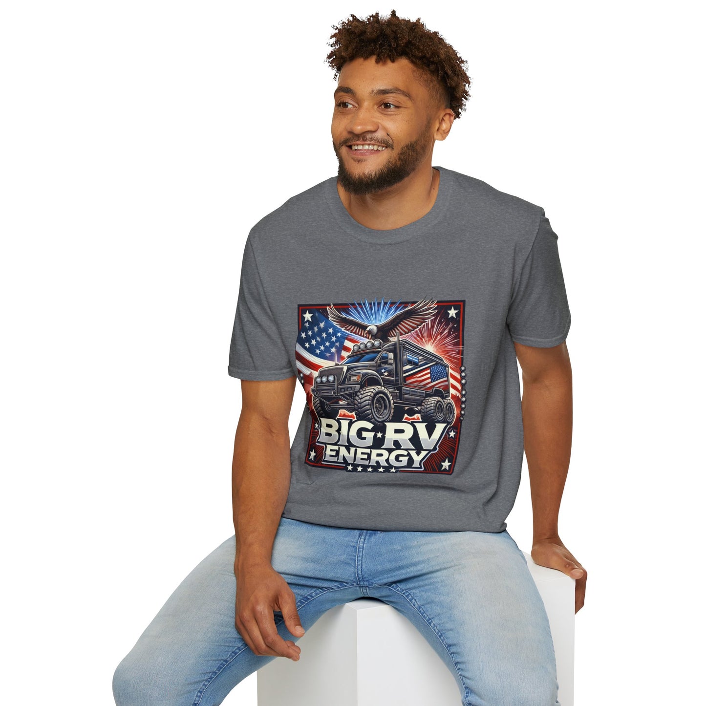 🔥🚐 Big RV Energy T-Shirts – Wear the Road, Own the Adventure! 🏔️