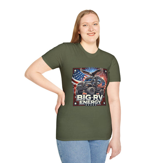 🔥🚐 Big RV Energy T-Shirts – Wear the Road, Own the Adventure! 🏔️