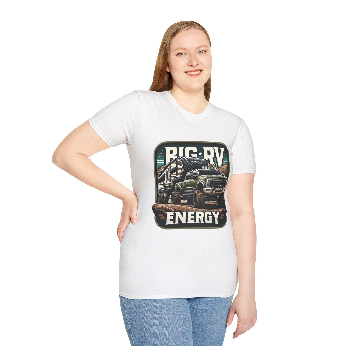 🔥🚐 Big RV Energy T-Shirts – Wear the Road, Own the Adventure! 🏔️