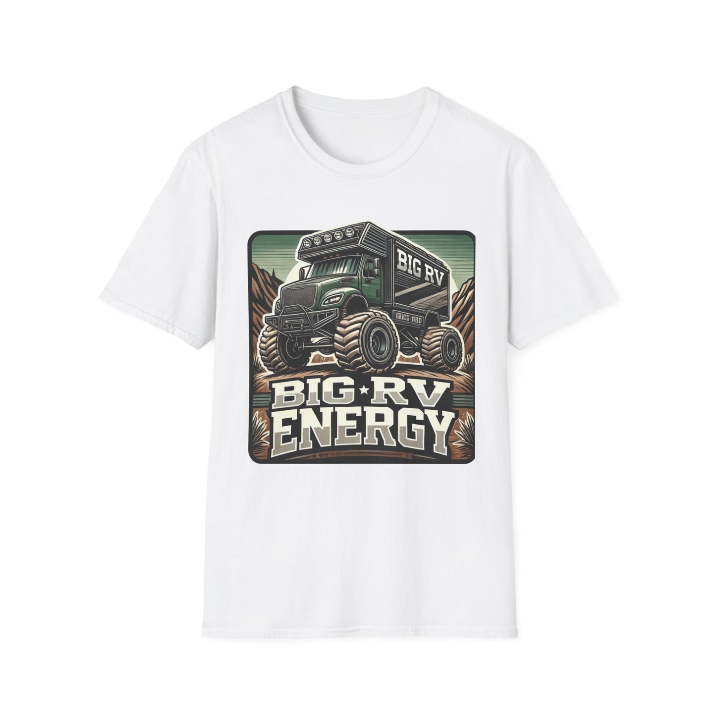 🔥🚐 Big RV Energy T-Shirts – Wear the Road, Own the Adventure! 🏔️