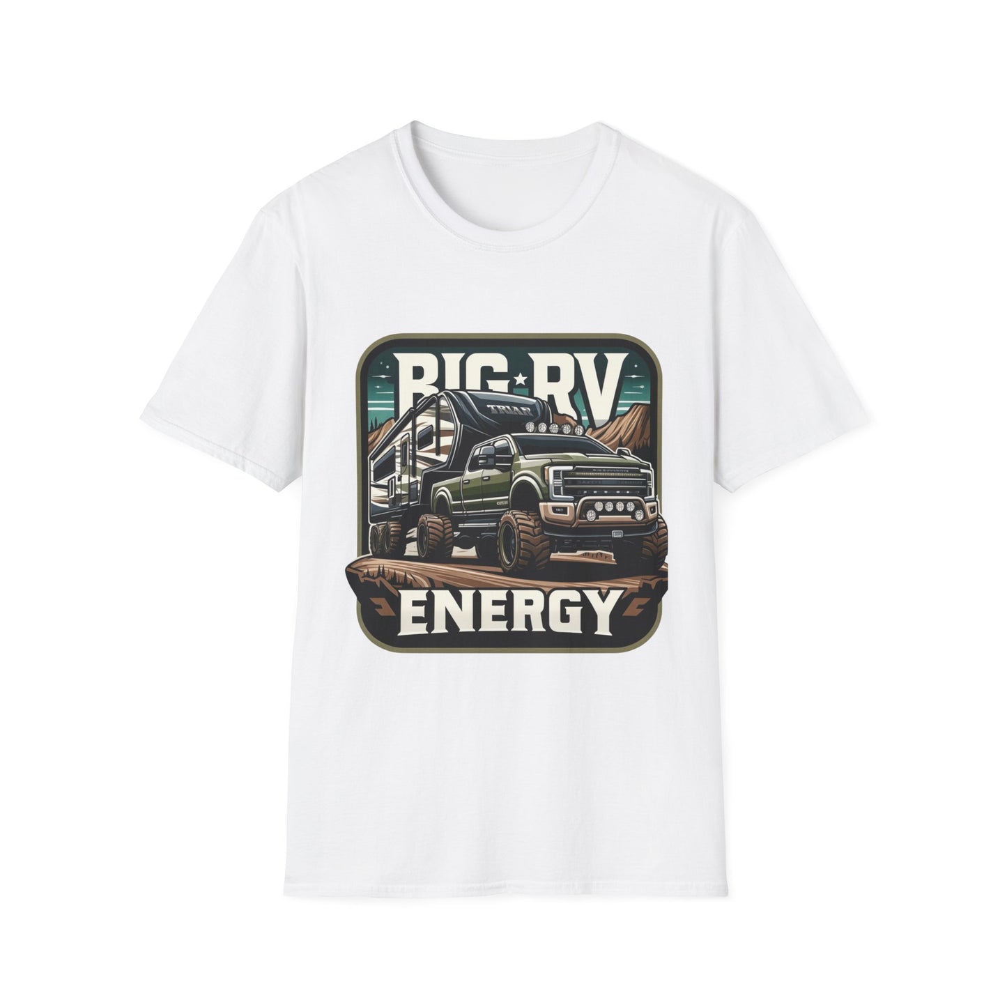 🔥🚐 Big RV Energy T-Shirts – Wear the Road, Own the Adventure! 🏔️