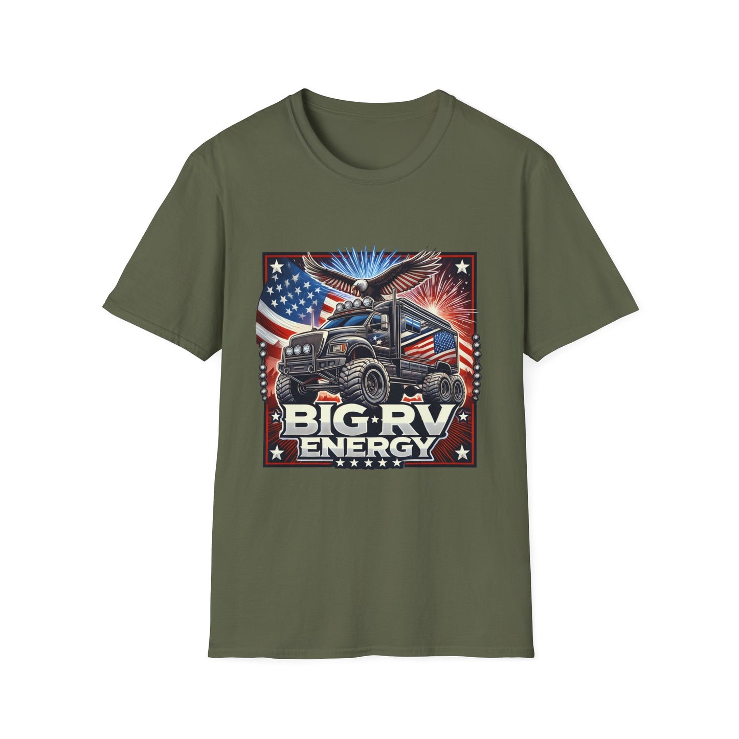 🔥🚐 Big RV Energy T-Shirts – Wear the Road, Own the Adventure! 🏔️