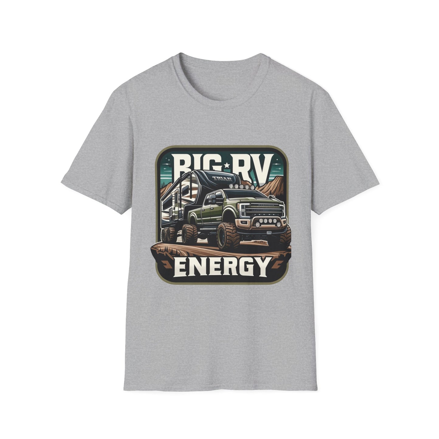 🔥🚐 Big RV Energy T-Shirts – Wear the Road, Own the Adventure! 🏔️