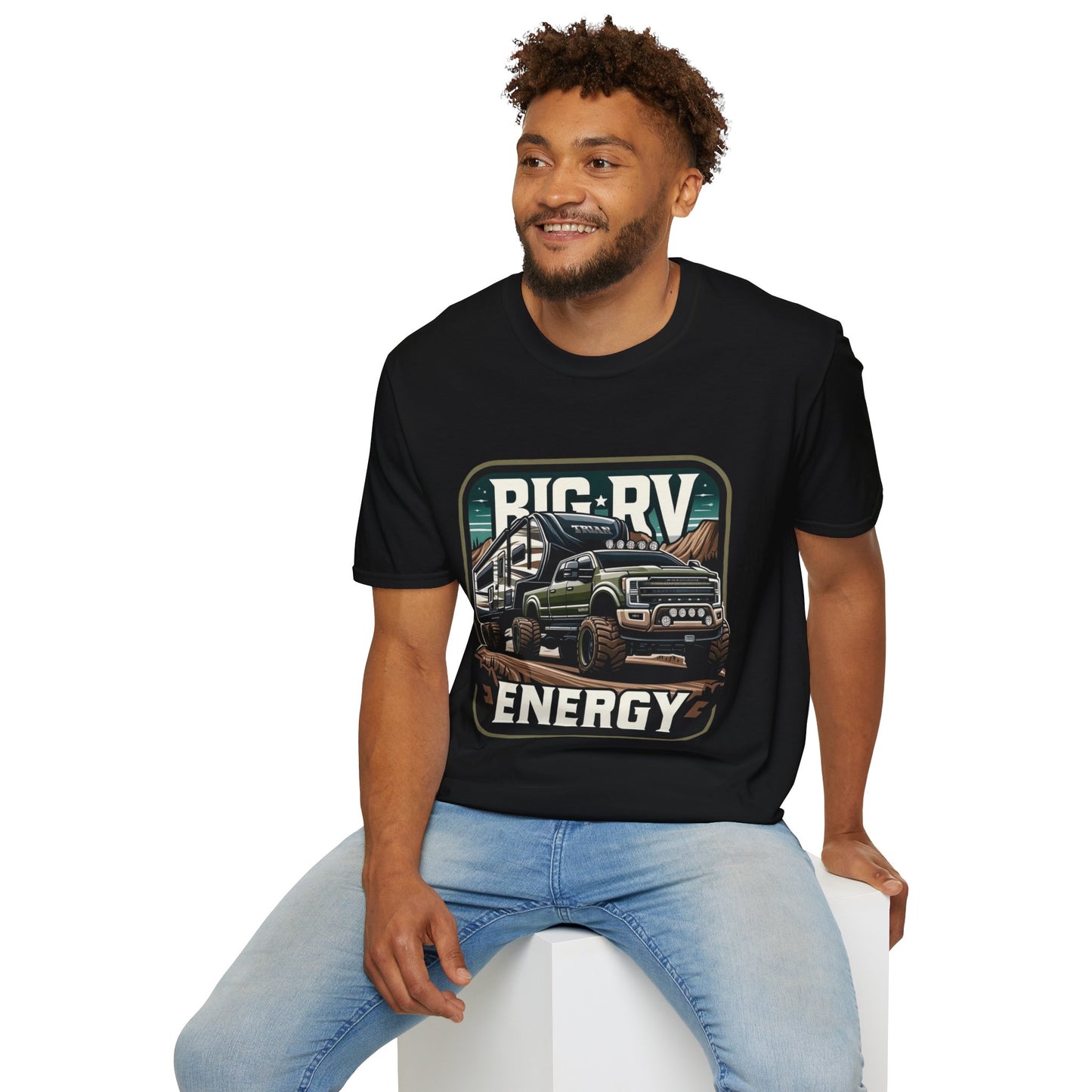 🔥🚐 Big RV Energy T-Shirts – Wear the Road, Own the Adventure! 🏔️