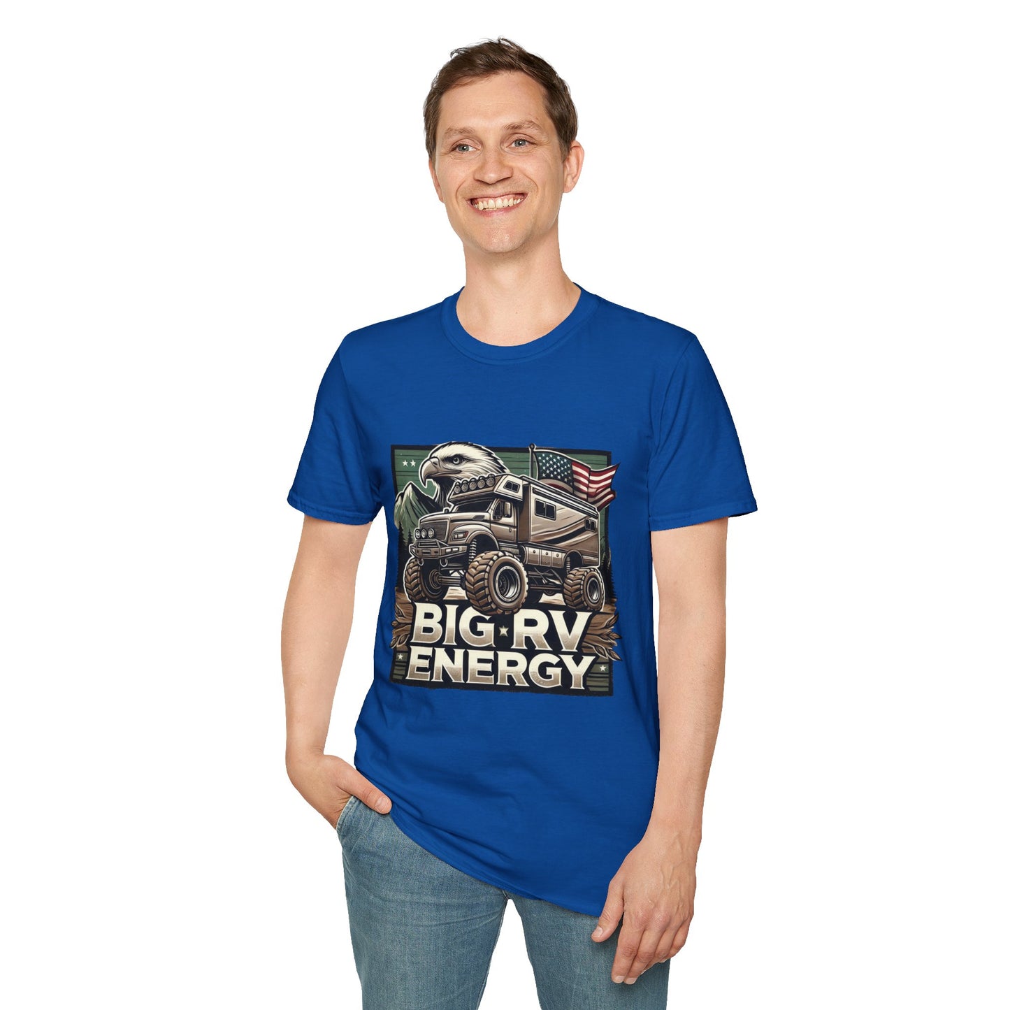 🔥🚐 Big RV Energy T-Shirts – Wear the Road, Own the Adventure! 🏔️