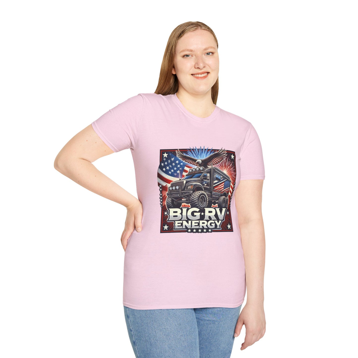 🔥🚐 Big RV Energy T-Shirts – Wear the Road, Own the Adventure! 🏔️