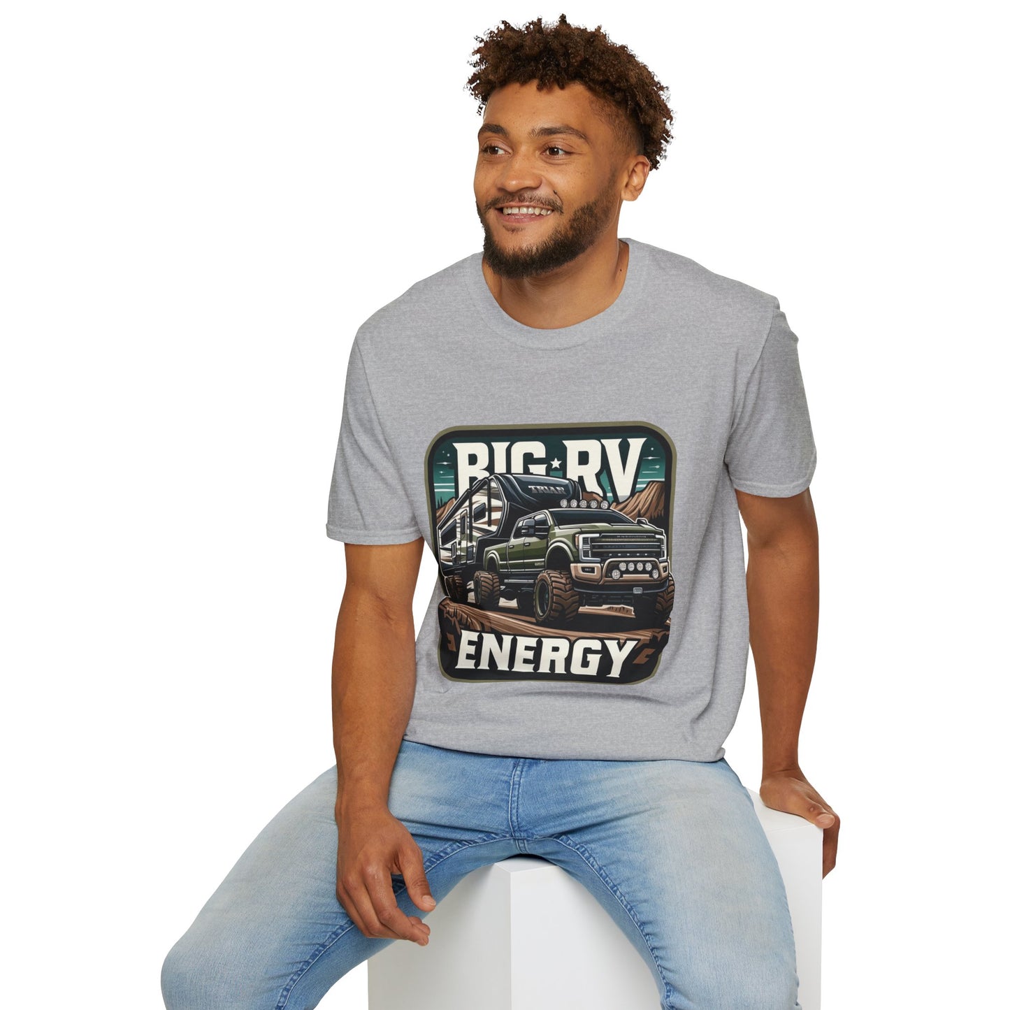 🔥🚐 Big RV Energy T-Shirts – Wear the Road, Own the Adventure! 🏔️