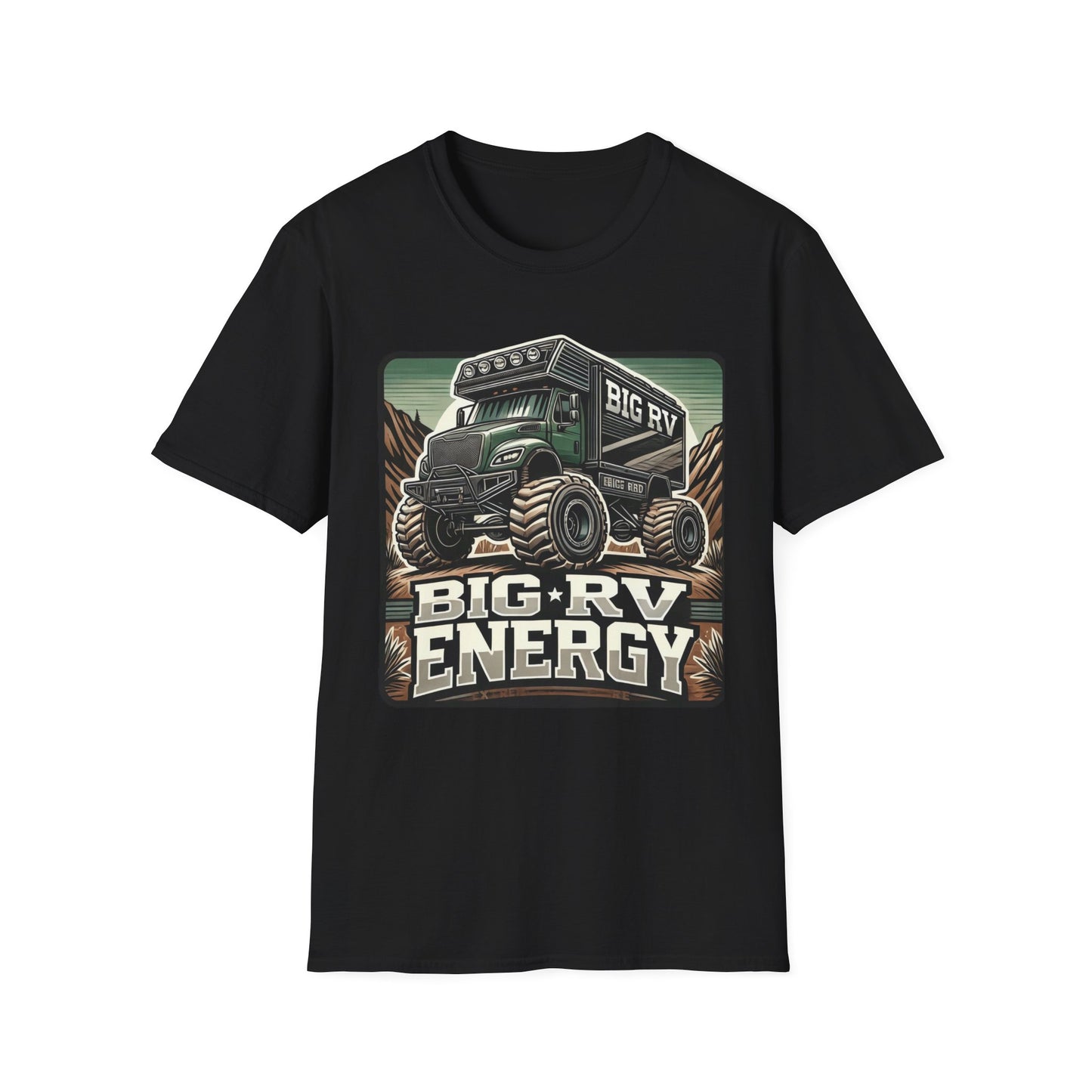 🔥🚐 Big RV Energy T-Shirts – Wear the Road, Own the Adventure! 🏔️