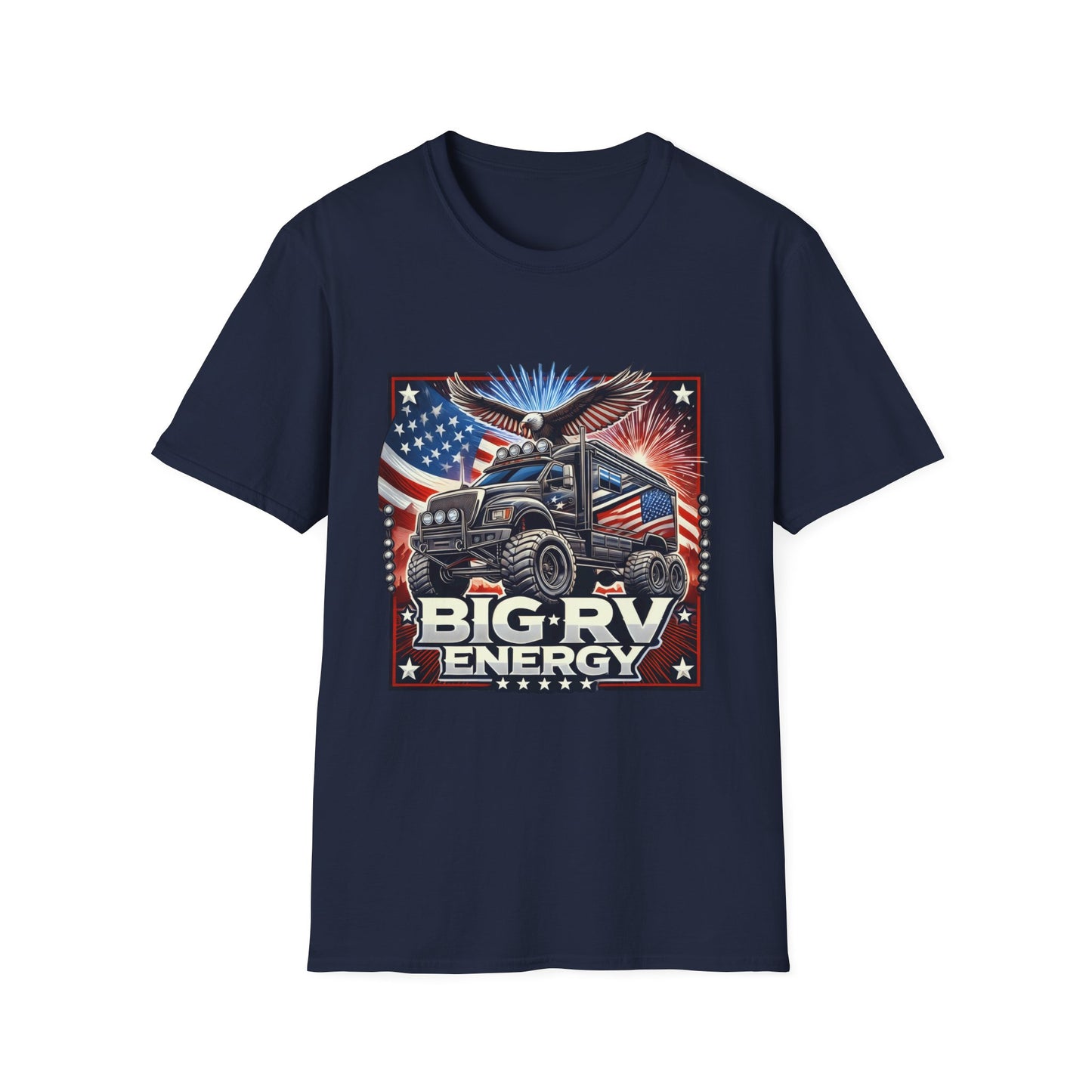 🔥🚐 Big RV Energy T-Shirts – Wear the Road, Own the Adventure! 🏔️