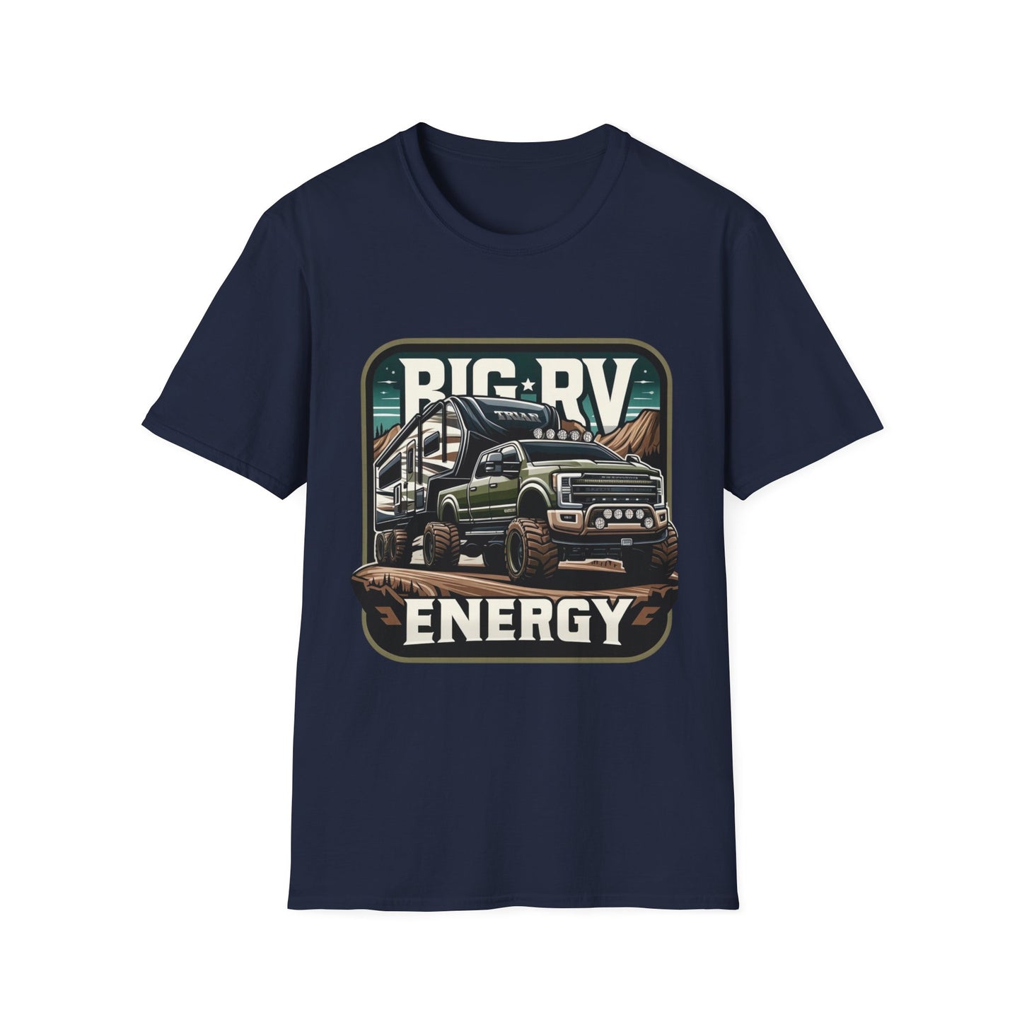 🔥🚐 Big RV Energy T-Shirts – Wear the Road, Own the Adventure! 🏔️