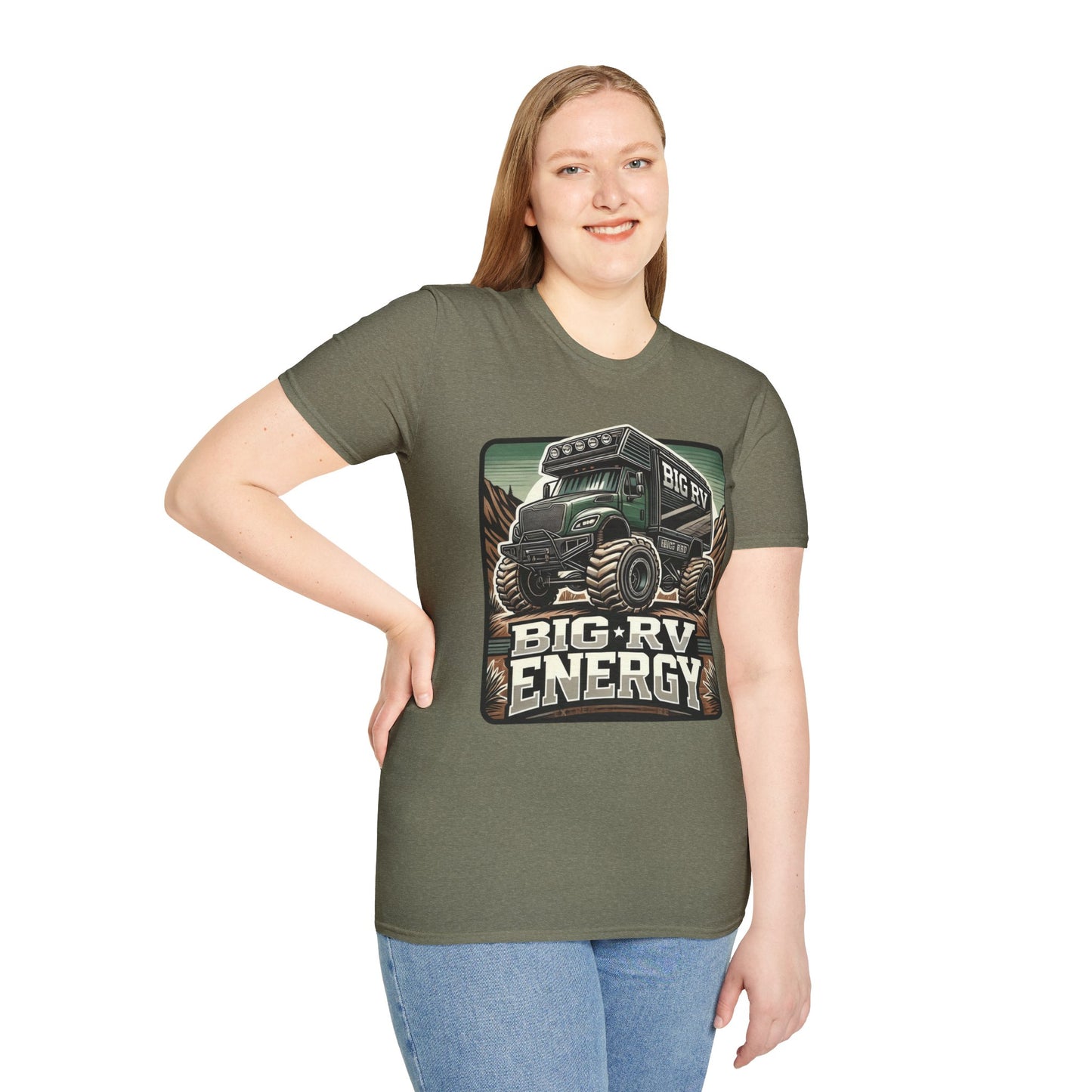 🔥🚐 Big RV Energy T-Shirts – Wear the Road, Own the Adventure! 🏔️