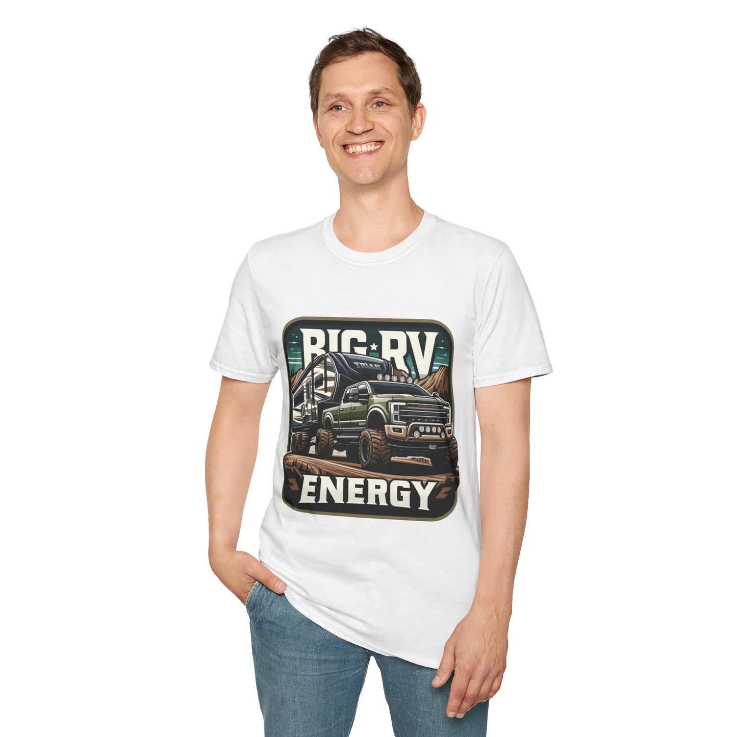 🔥🚐 Big RV Energy T-Shirts – Wear the Road, Own the Adventure! 🏔️