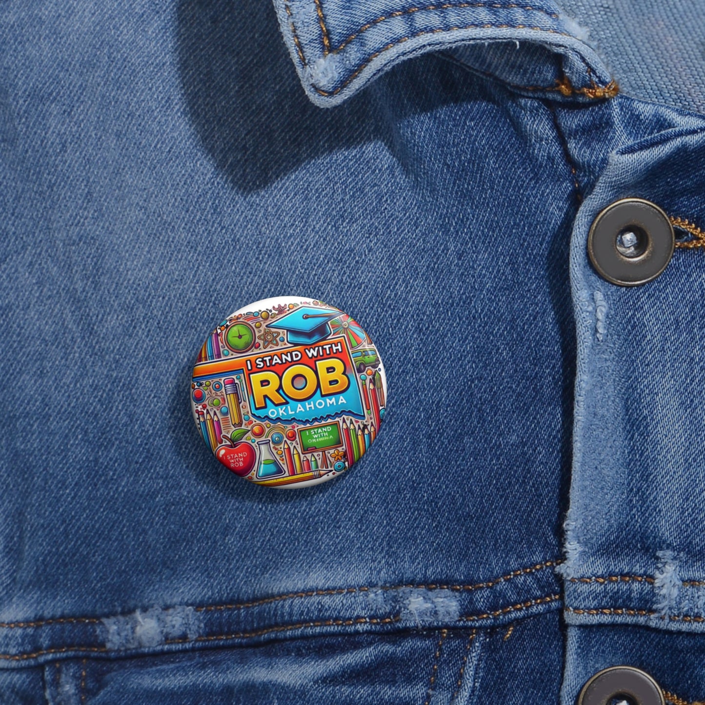 Pin It Proud – Stand With Rob! 📌🎓