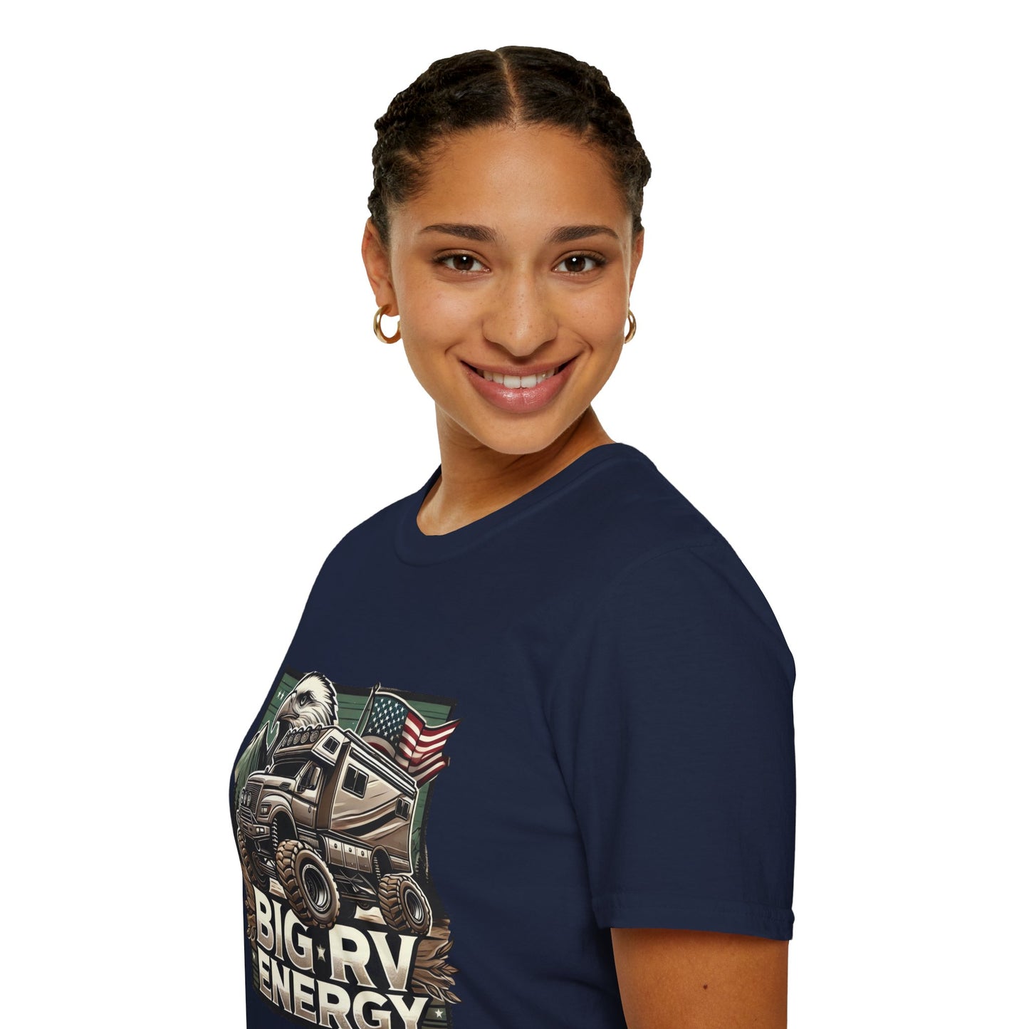 🔥🚐 Big RV Energy T-Shirts – Wear the Road, Own the Adventure! 🏔️