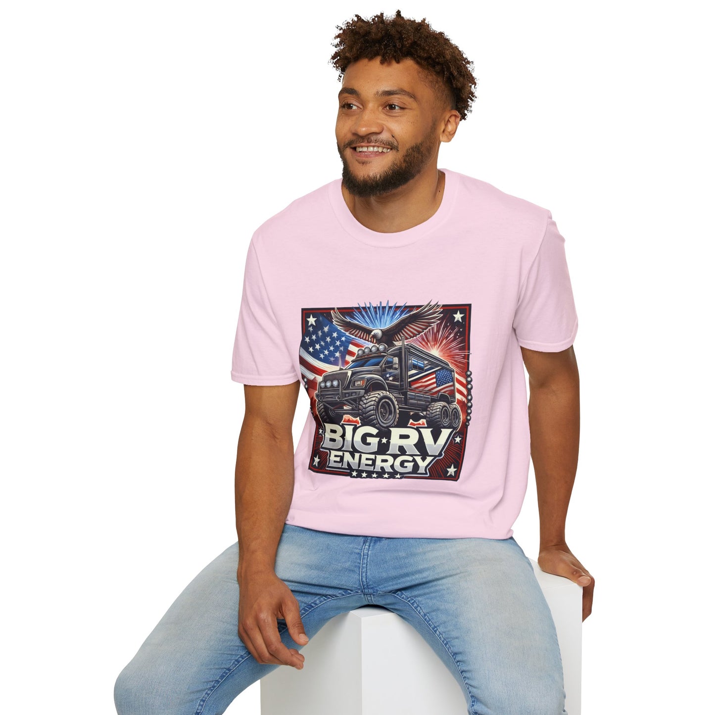 🔥🚐 Big RV Energy T-Shirts – Wear the Road, Own the Adventure! 🏔️