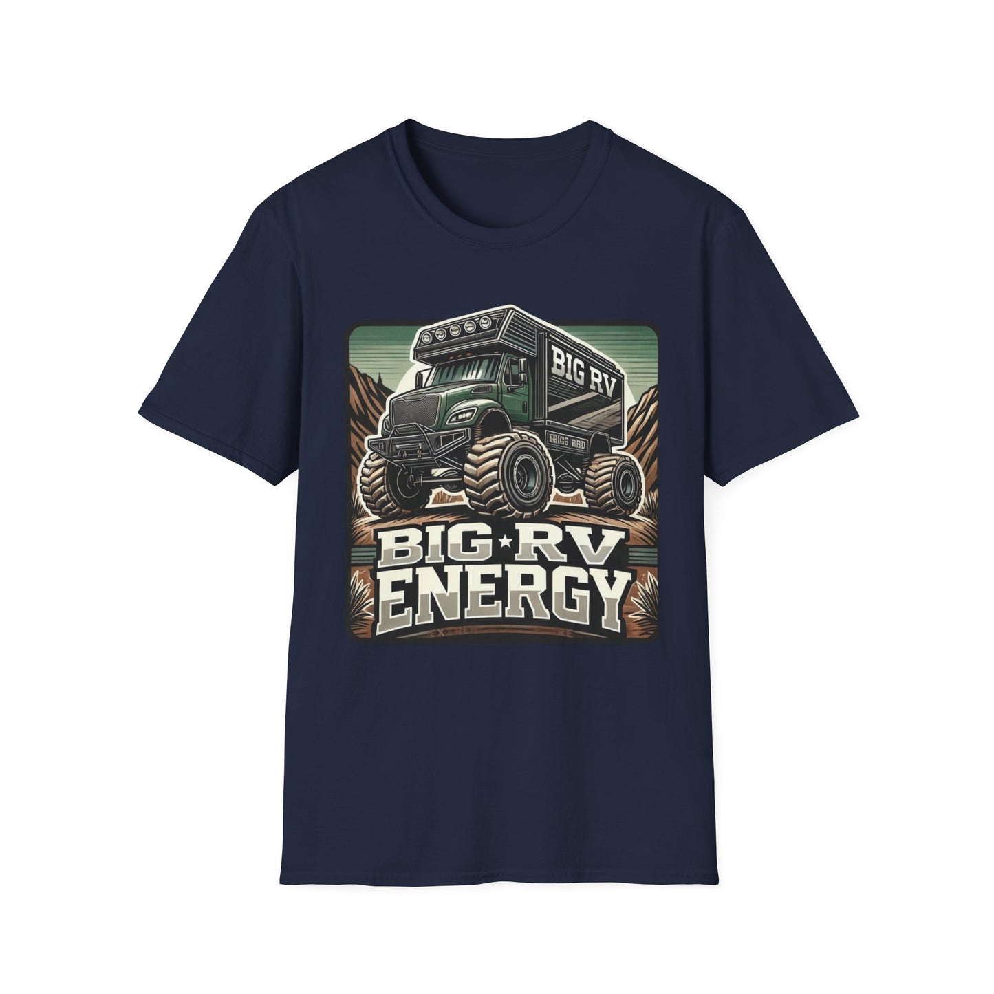 🔥🚐 Big RV Energy T-Shirts – Wear the Road, Own the Adventure! 🏔️