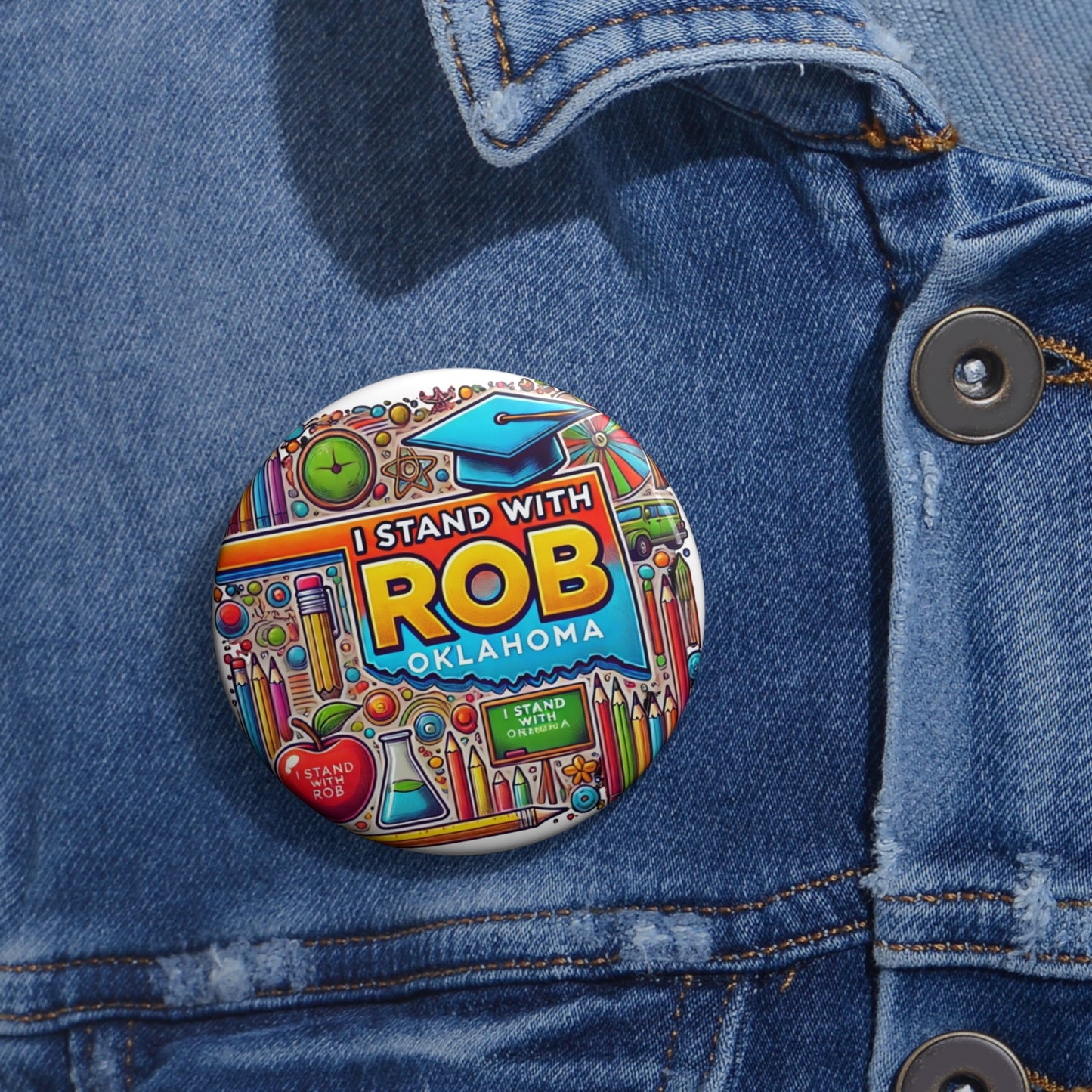 Pin It Proud – Stand With Rob! 📌🎓