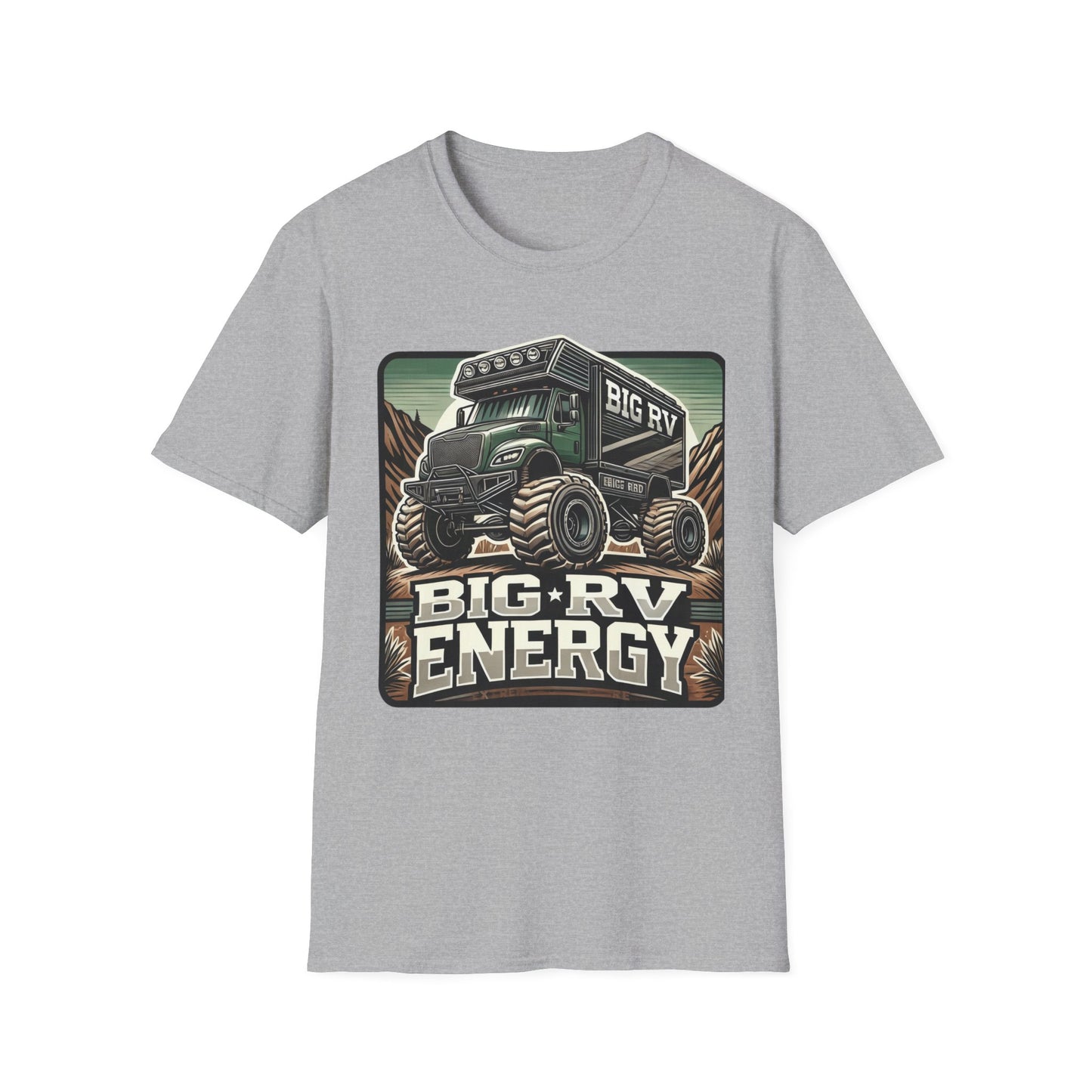 🔥🚐 Big RV Energy T-Shirts – Wear the Road, Own the Adventure! 🏔️