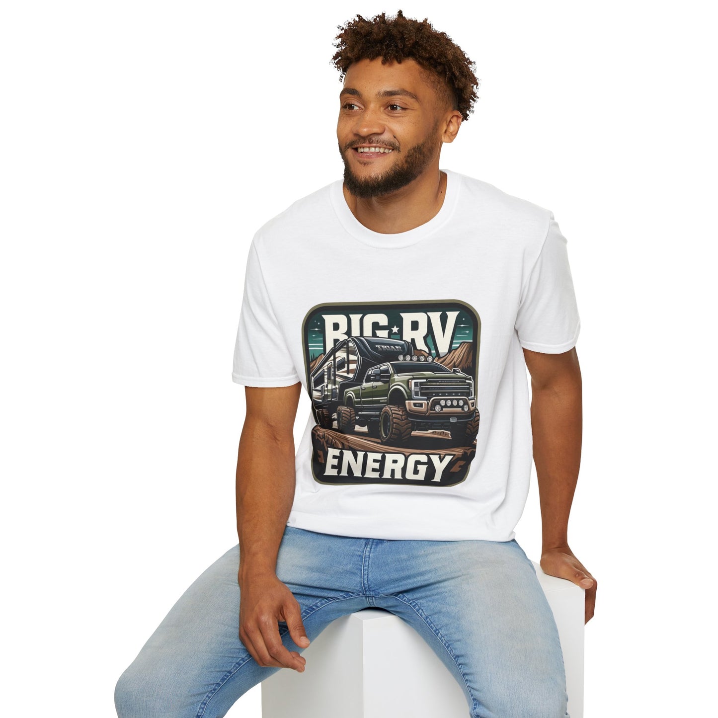 🔥🚐 Big RV Energy T-Shirts – Wear the Road, Own the Adventure! 🏔️