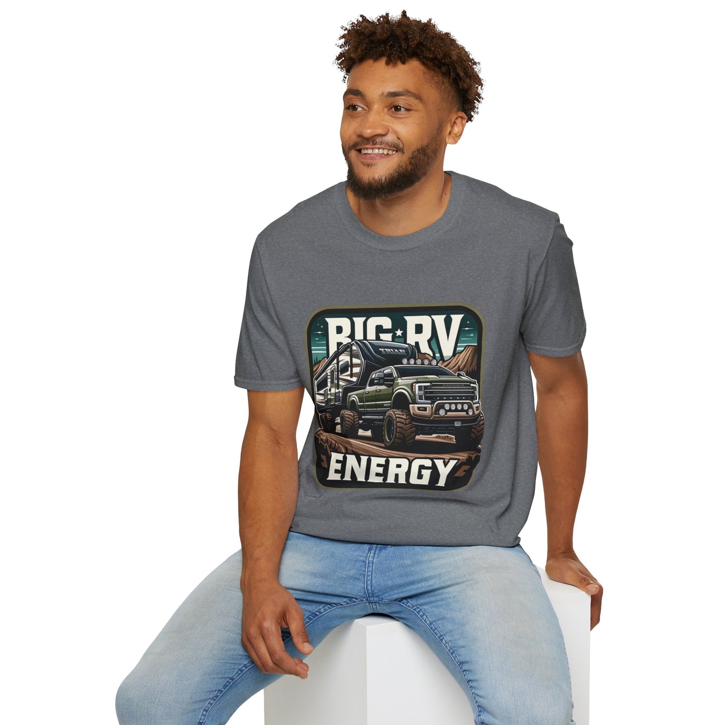 🔥🚐 Big RV Energy T-Shirts – Wear the Road, Own the Adventure! 🏔️