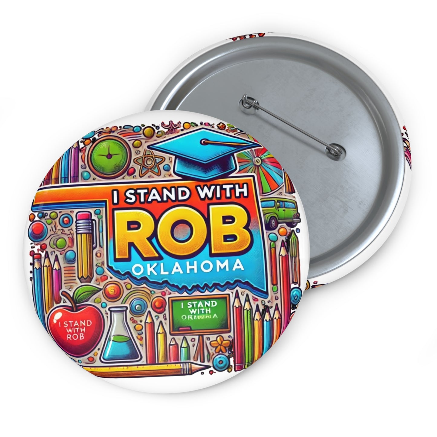 Pin It Proud – Stand With Rob! 📌🎓