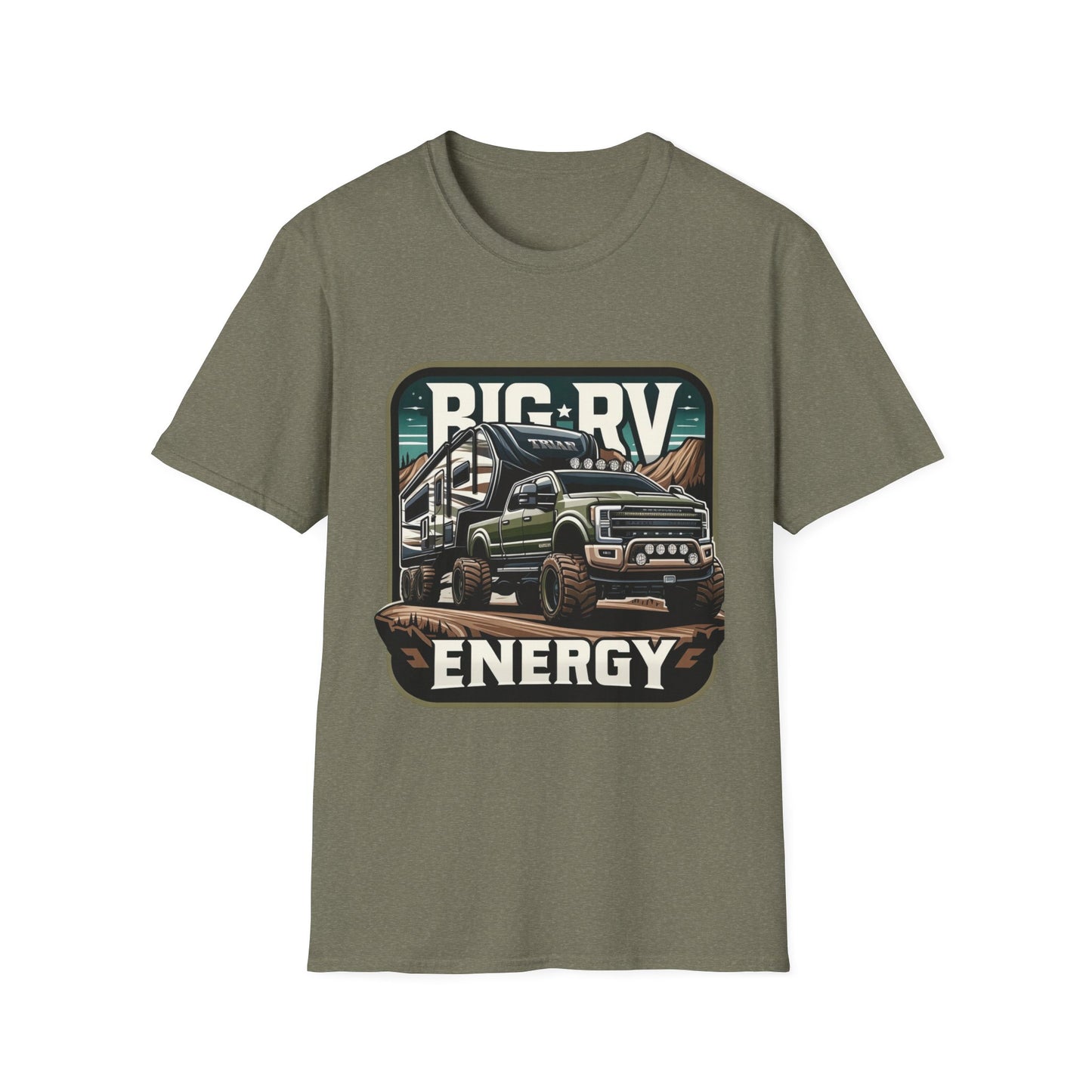 🔥🚐 Big RV Energy T-Shirts – Wear the Road, Own the Adventure! 🏔️