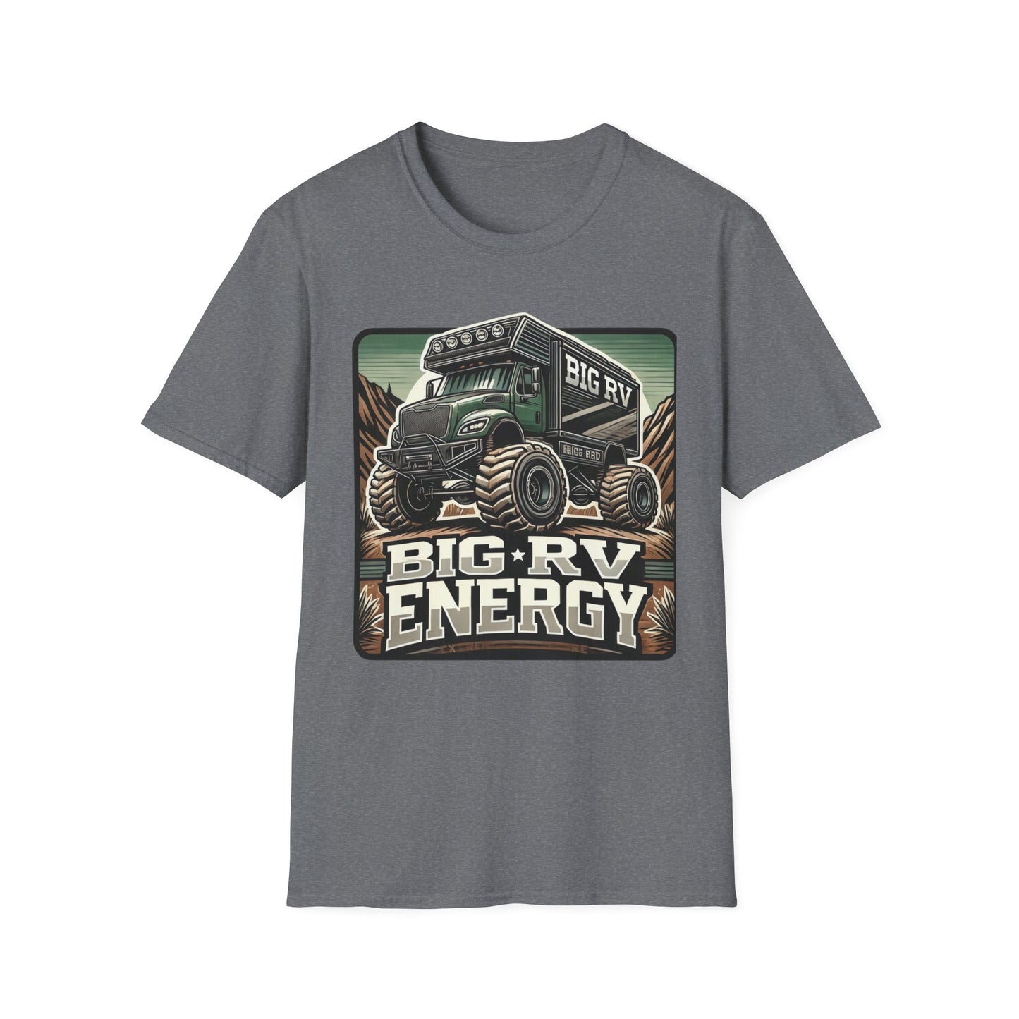 🔥🚐 Big RV Energy T-Shirts – Wear the Road, Own the Adventure! 🏔️