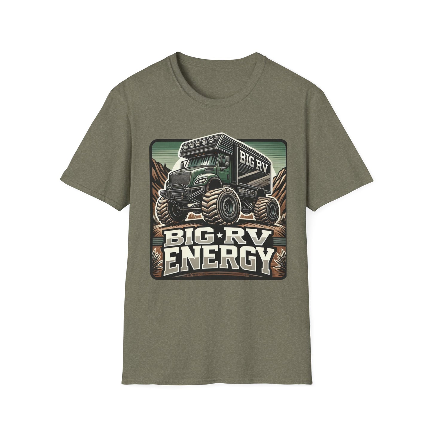 🔥🚐 Big RV Energy T-Shirts – Wear the Road, Own the Adventure! 🏔️