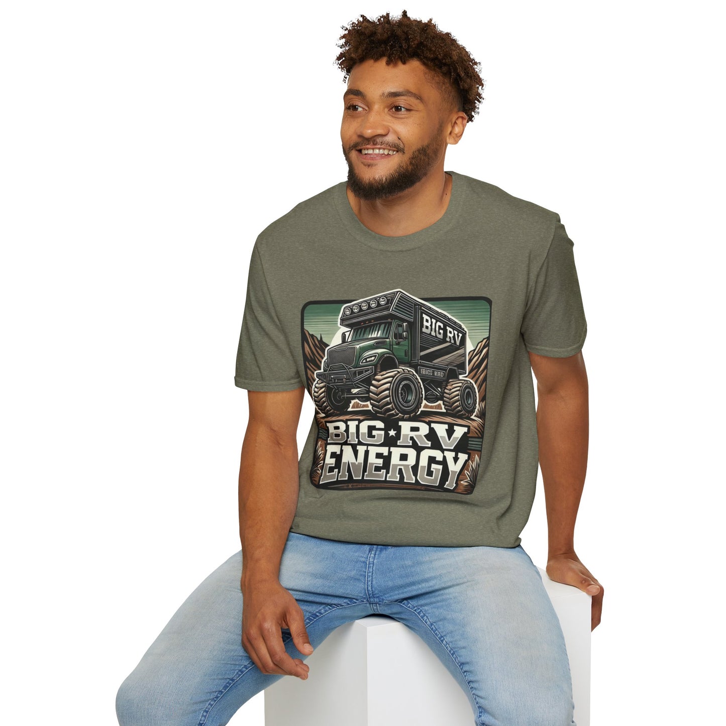 🔥🚐 Big RV Energy T-Shirts – Wear the Road, Own the Adventure! 🏔️