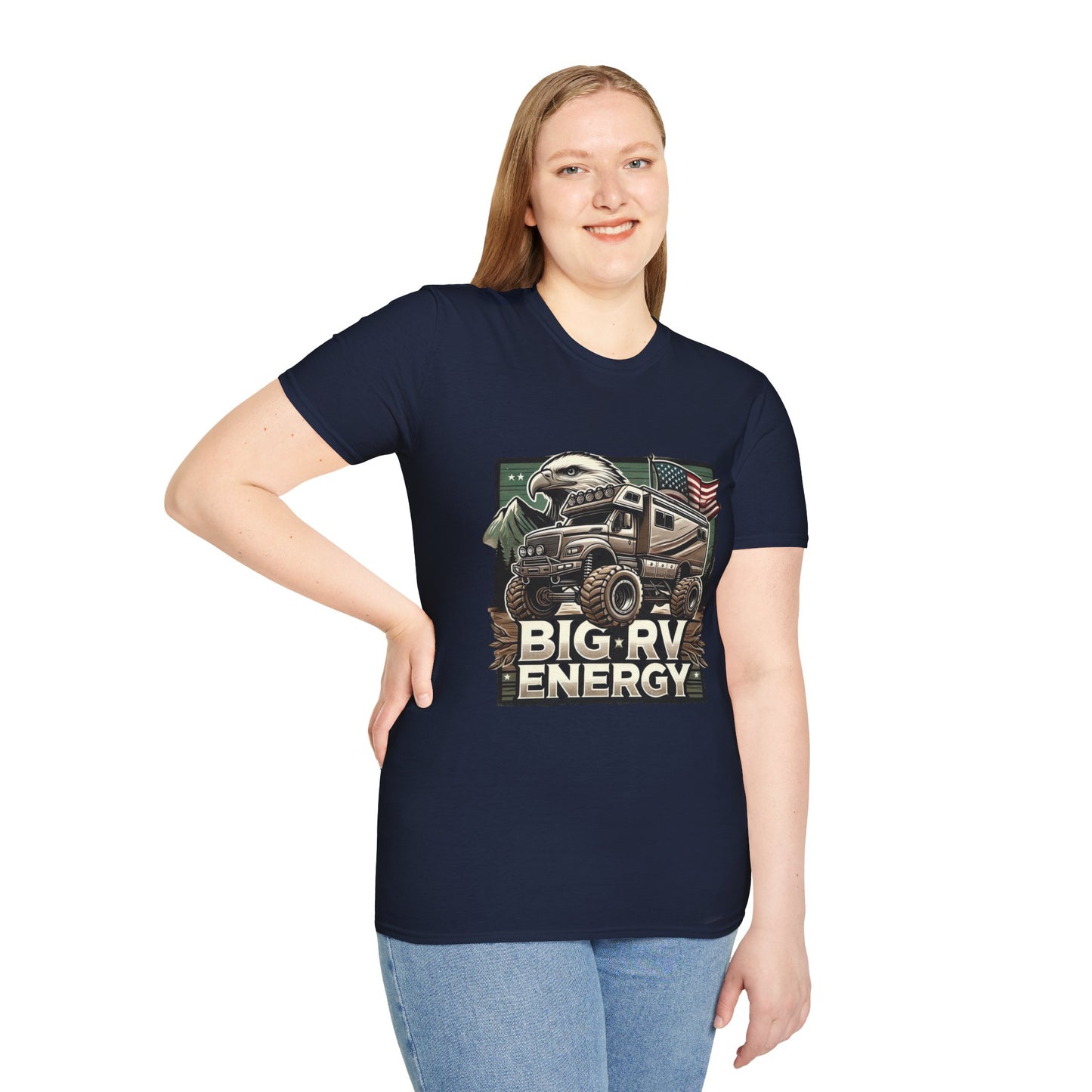 🔥🚐 Big RV Energy T-Shirts – Wear the Road, Own the Adventure! 🏔️