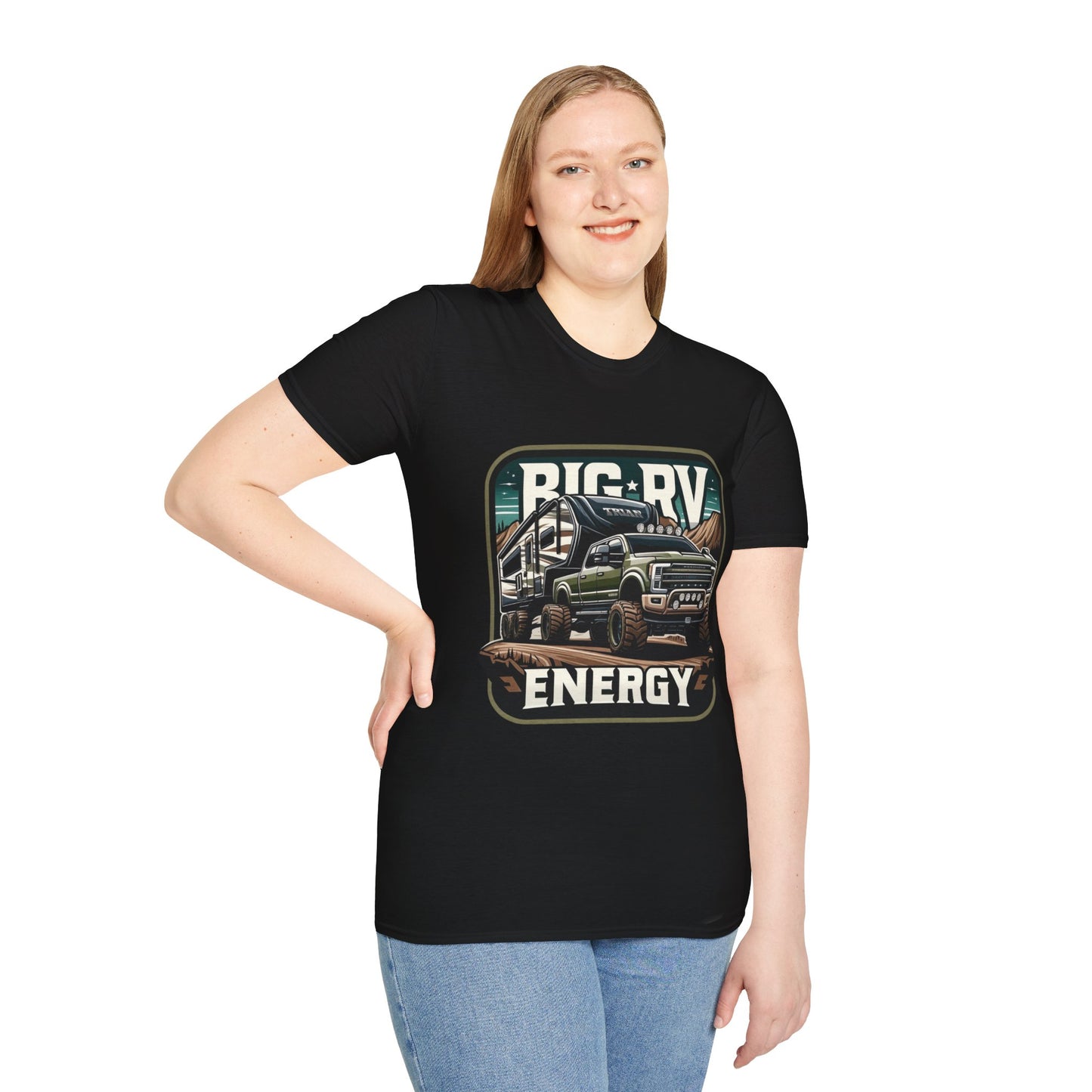 🔥🚐 Big RV Energy T-Shirts – Wear the Road, Own the Adventure! 🏔️