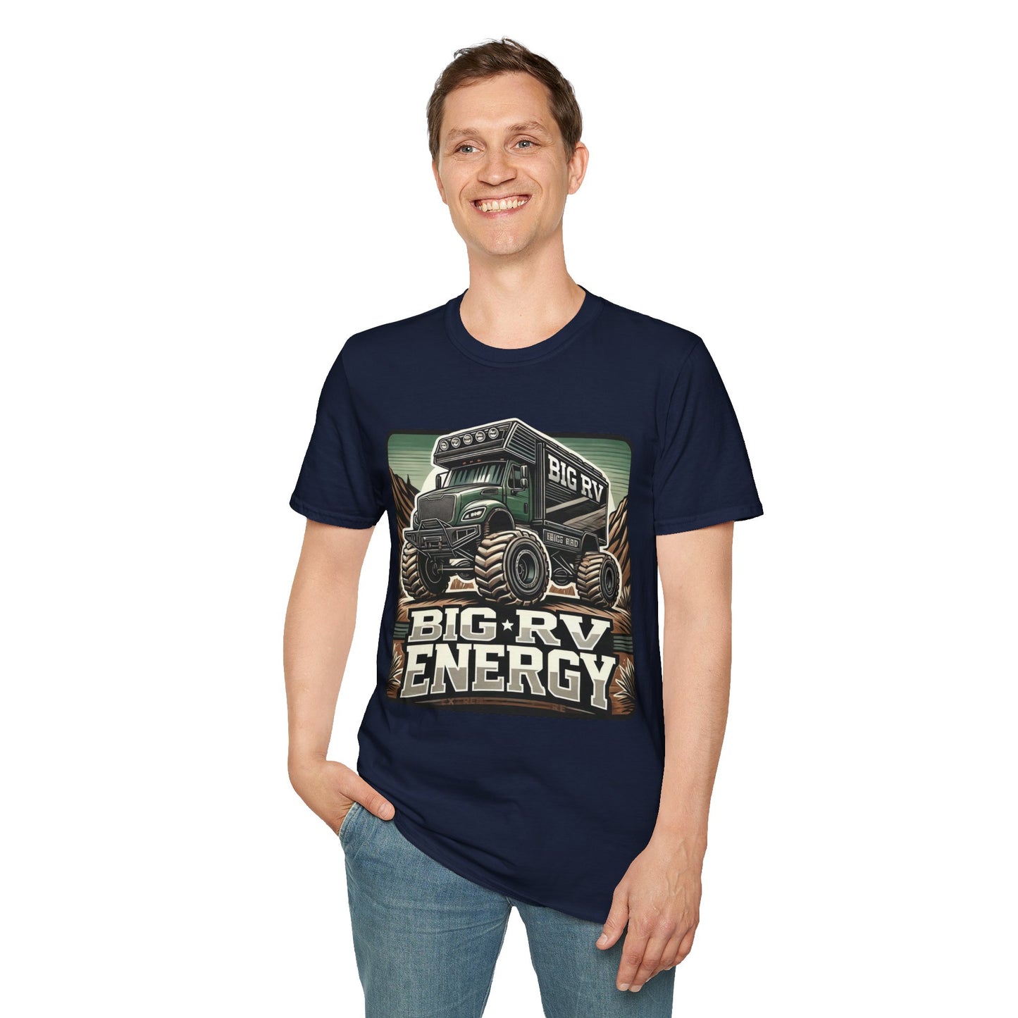 🔥🚐 Big RV Energy T-Shirts – Wear the Road, Own the Adventure! 🏔️