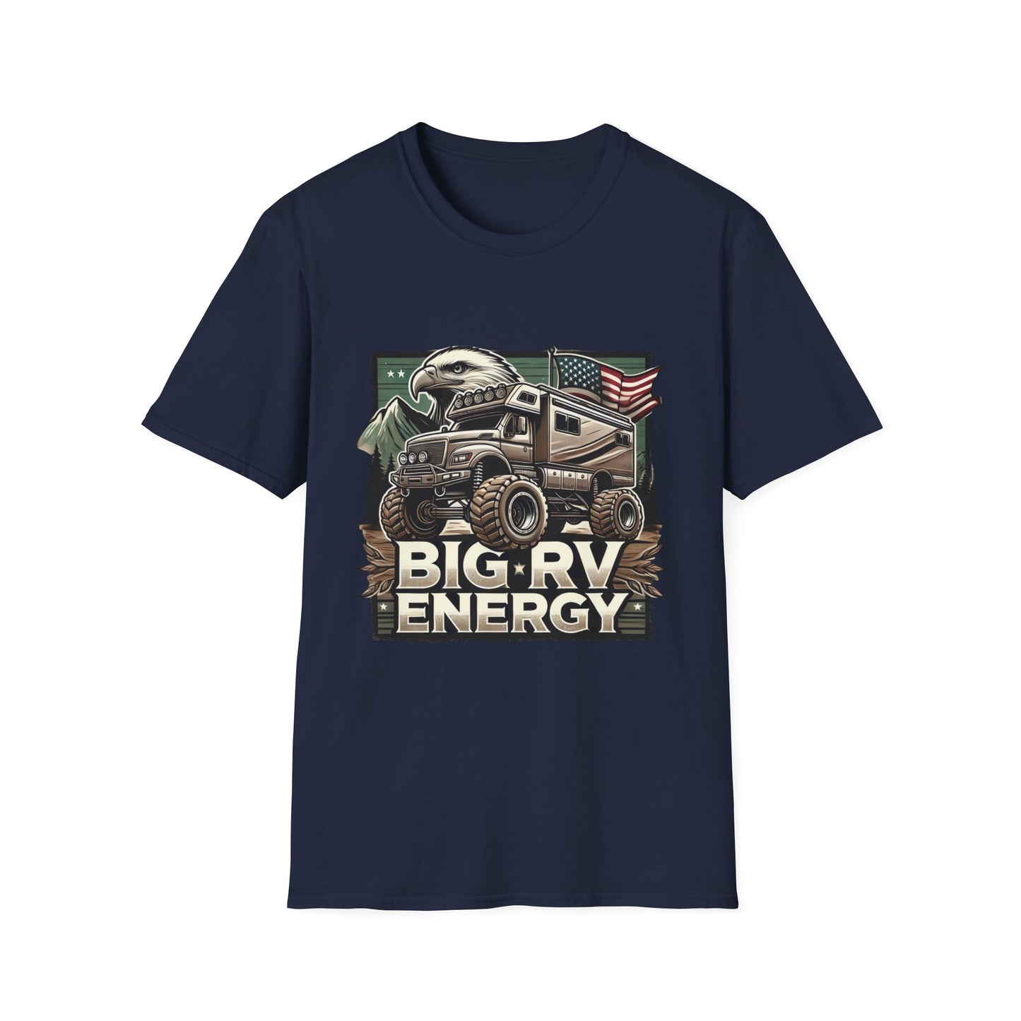 🔥🚐 Big RV Energy T-Shirts – Wear the Road, Own the Adventure! 🏔️