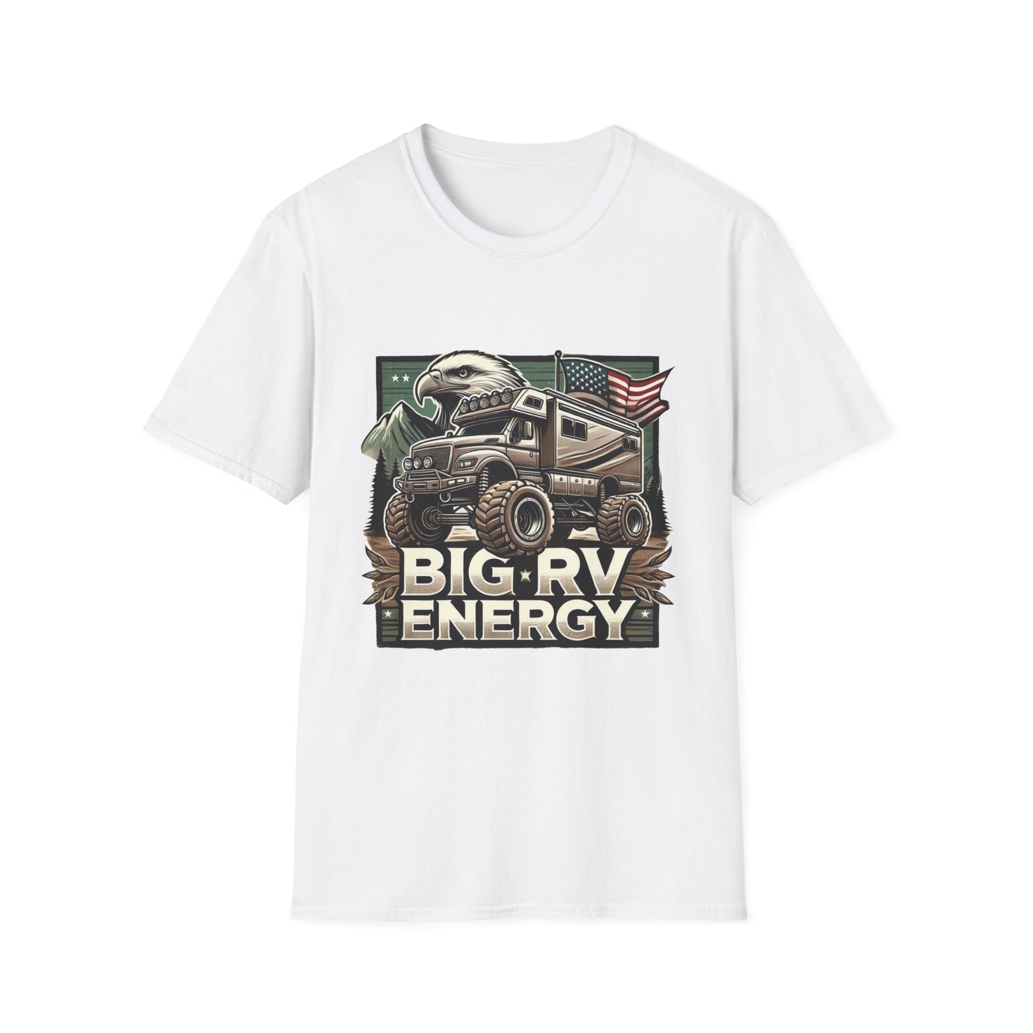 🔥🚐 Big RV Energy T-Shirts – Wear the Road, Own the Adventure! 🏔️