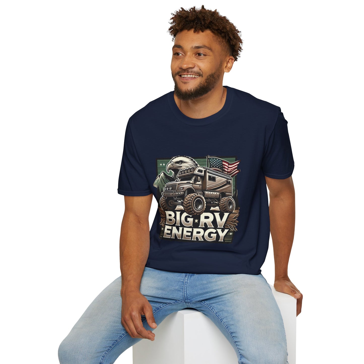 🔥🚐 Big RV Energy T-Shirts – Wear the Road, Own the Adventure! 🏔️