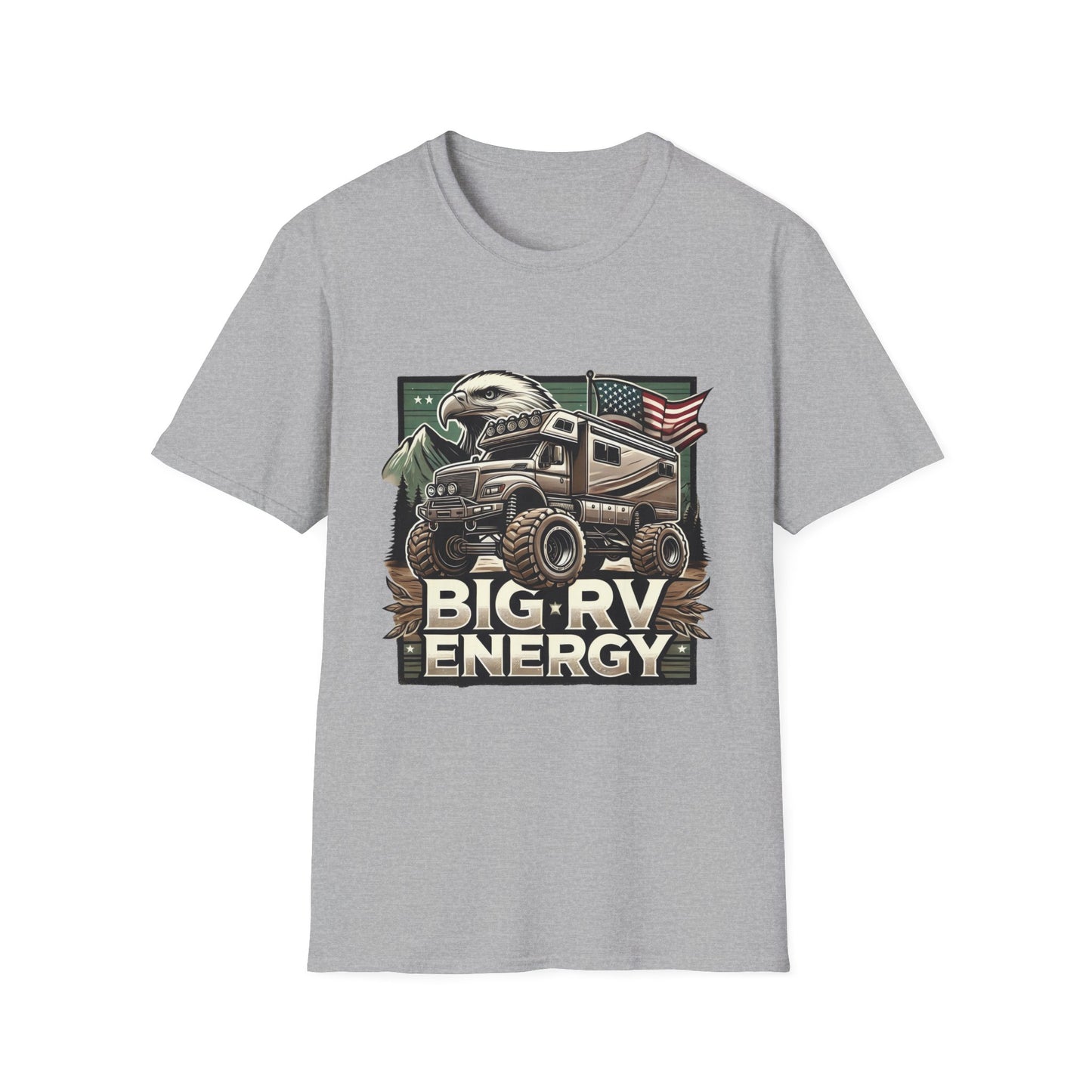 🔥🚐 Big RV Energy T-Shirts – Wear the Road, Own the Adventure! 🏔️