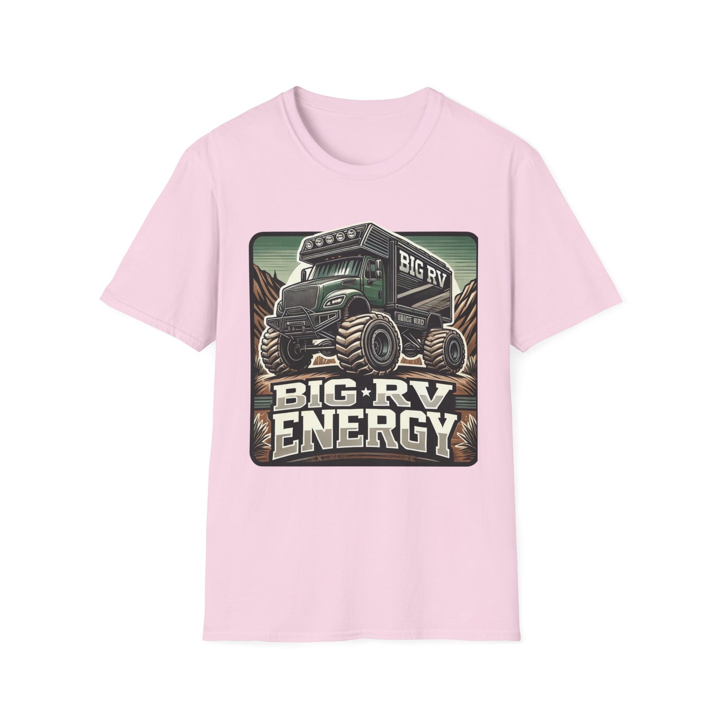 🔥🚐 Big RV Energy T-Shirts – Wear the Road, Own the Adventure! 🏔️