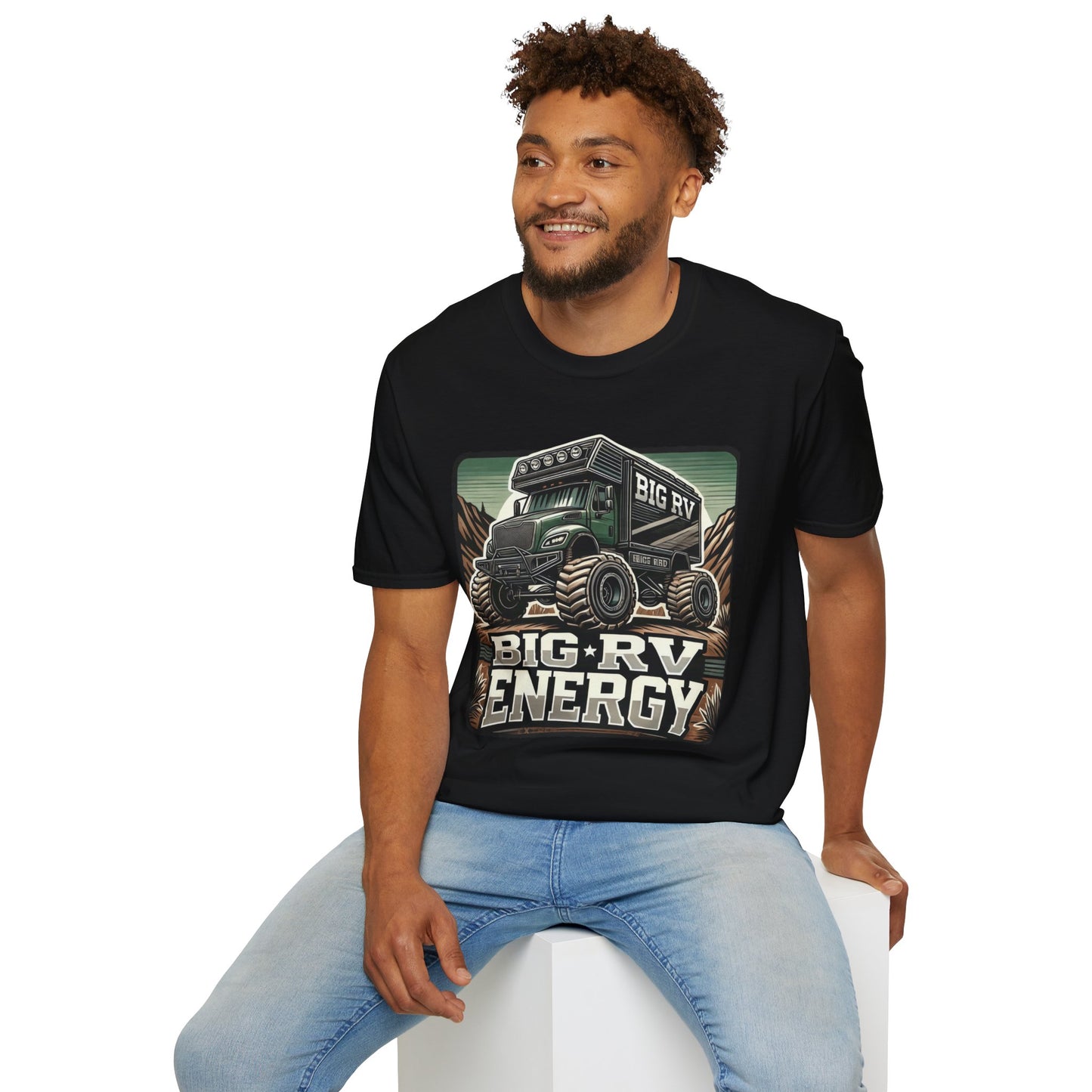 🔥🚐 Big RV Energy T-Shirts – Wear the Road, Own the Adventure! 🏔️